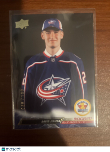 2022-23 Upper Deck David Jiricek #731 Rookie Insert