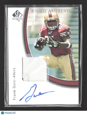 2005 Upper Deck SP Authentic Frank Gore #224 Event-Worn Patch