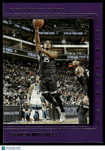 2021-22 Panini Photogenic Davion Mitchell #6 Rookies in Motion