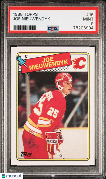 1988 Topps Joe Nieuwendyk #16 PSA 9