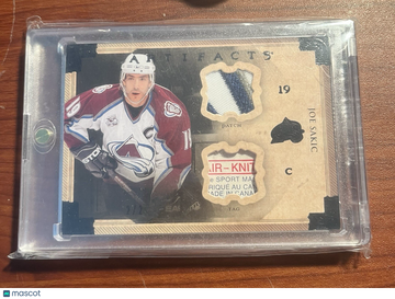 2013 Upper Deck Joe Sakic #41 Patch