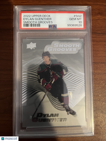 2022-23 Upper Deck Extended Series Smooth Grooves Dylan Guenther #SG2 PSA 10