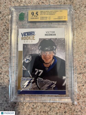 2009-10 Upper Deck Victory Victor Hedman MNT 9.5