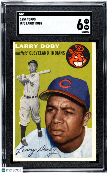 1954 Topps Larry Doby #70 SGC 6