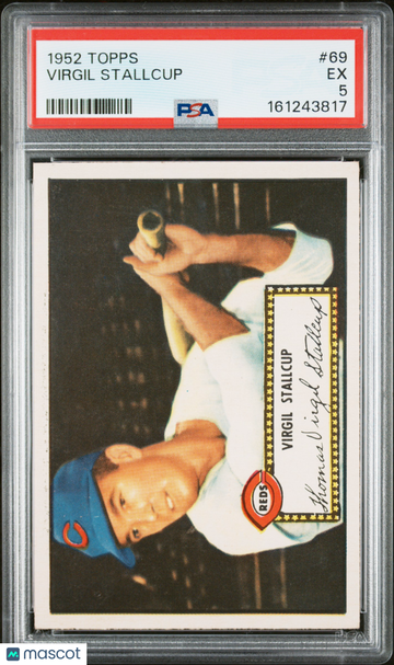 1952 Topps Virgil Stallcup #69 PSA 5