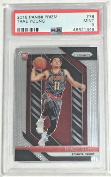 2018 Panini Prizm Trae Young #78 PSA 9