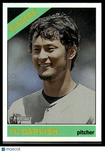 2015 Topps Heritage Yu Darvish #THC-497 Chrome Retail Foil