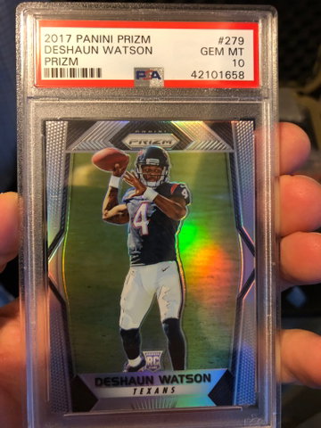 Deshaun Watson 2017 Prizm PSA 10
