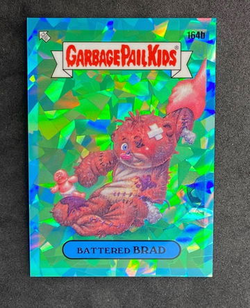 2021 Topps Garbage Pail Kids Sapphire Edition 164b Battered Brad /99