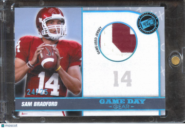 2010 Press Pass Game Day Gear Sam Bradford #GDG-SB Game-Used Jersey
