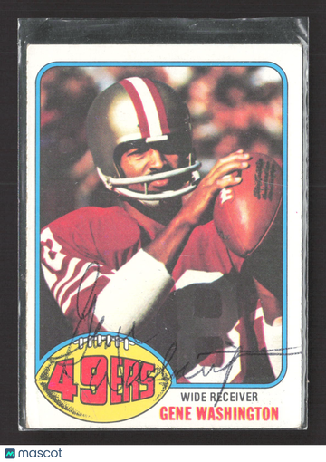 1976 Topps Gene Washington #418
