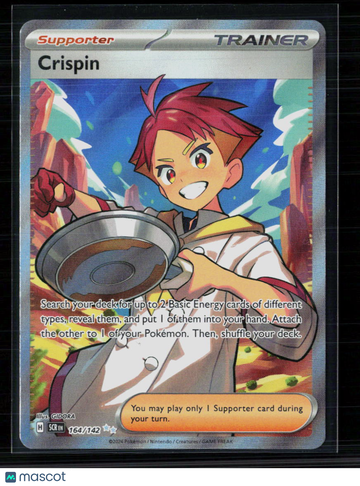 2024 Stellar Crown Crispin Holo Secret Rare FA #164/142