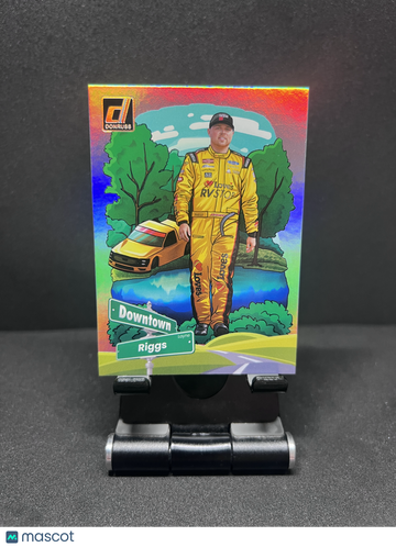 2026 DONRUSS RACING LAYNE RIGGS DOWNTOWN CASE HIT SP