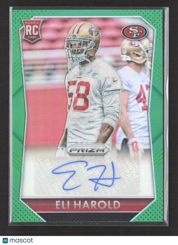 2015 Panini Prizm Eli Harold #RS-EH Green /25 RC