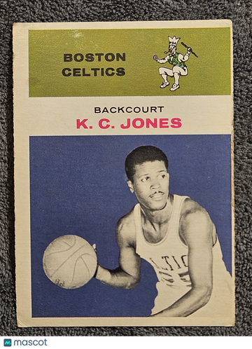 1961 Fleer K. C. Jones #22 HOF (PR-GD) Rookie RC Celtics