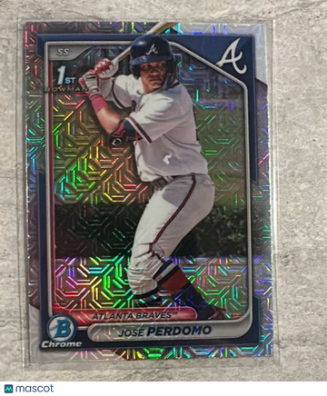 2024 Bowman Chrome - Prospects Mojo Refractors Jose Perdomo #BCP-220
