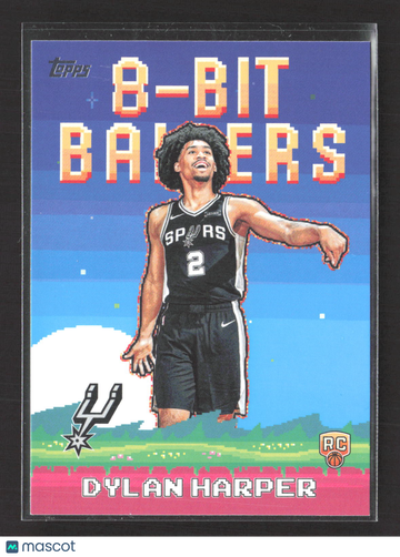 2025 Topps 8-Bit Ballers Dylan Harper #8B-32 RC