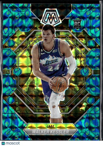 2023 Panini Mosaic Walker Kessler #212 Peacock RC