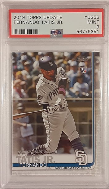 2019 Topps Update Fernando Tatis Jr. - PSA 9