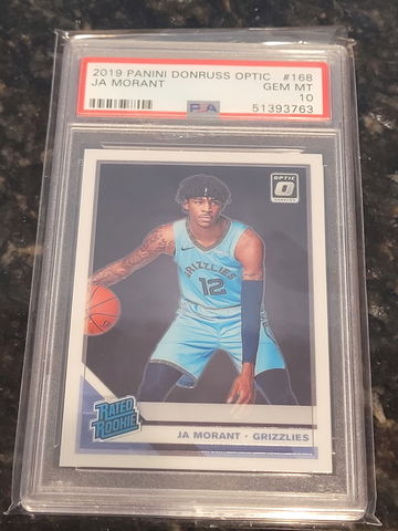 2019 Optic Rated Rookie Ja Morant PSA 10 GEM MT!!