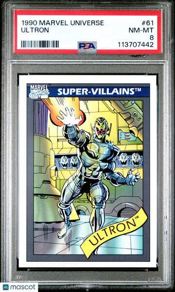 Marvel Universe Ultron #61 PSA 8