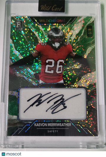 2023 Wild Card Kaevon Merriweather #WCM-A SN,AU,/8