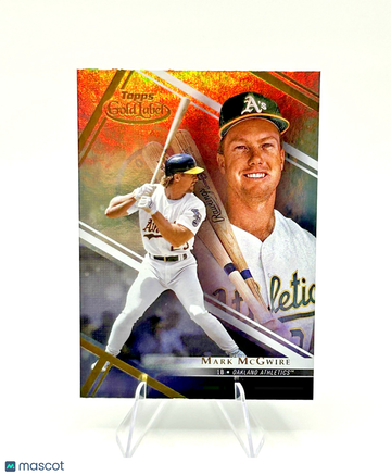2021 Topps Gold Label Mark McGwire #21 Class 1 Parallel/Variety Base Set