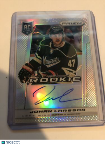 2013-14 Panini Johan Larsson Rookie