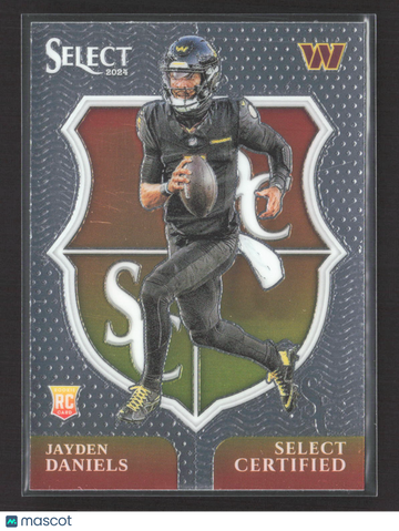2025 Panini Select Select Certified Jayden Daniels #2 RC