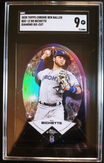 2020 Topps Chrome Ben Baller BO BICHETTE Rookie Diamond Die-Cut SGC 9 Mint