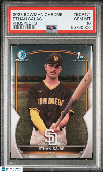 2023 Bowman Chrome Prospects Ethan Salas #BCP171 PSA 10