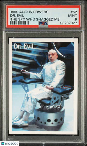 1999 Austin Powers The Spy Who Shagged Me DR. Evil #52 PSA 9
