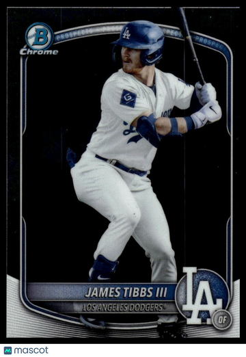 2025 Bowman Draft James Tibbs III #BDC-74 Chrome