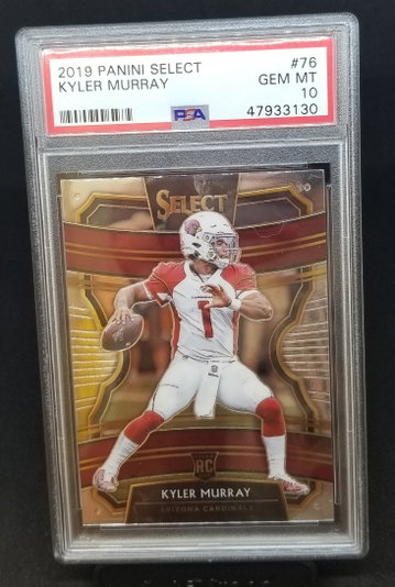 Kyler Murray 2019 select rookie psa 10