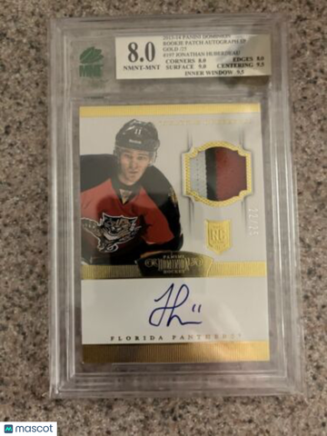 2013-14 Panini Dominion Jonathan Huberdeau #77 Rookie MNT 8