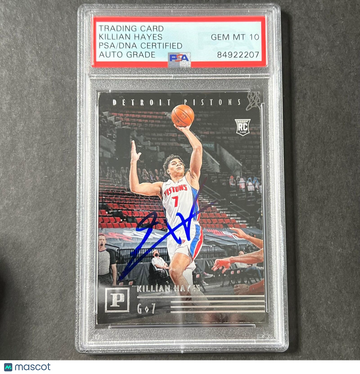 2020-21 Panini Killian Hayes #111 Chronicles Basketball PSA 10