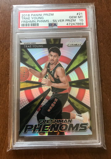 Trae Young 2018 Prizm Freshman Phenoms Silver