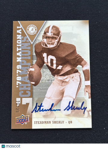 2011 Upper Deck Steadman Shealy Gold Red