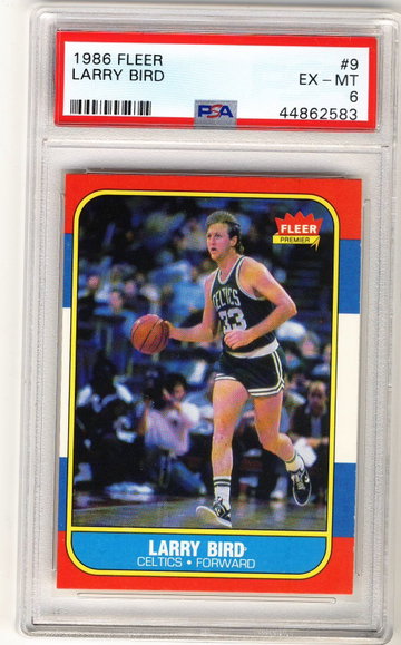 1986 Fleer Larry Bird