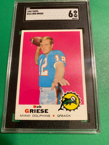 1969 Topps # 161 Bob Gresie well Centerd 