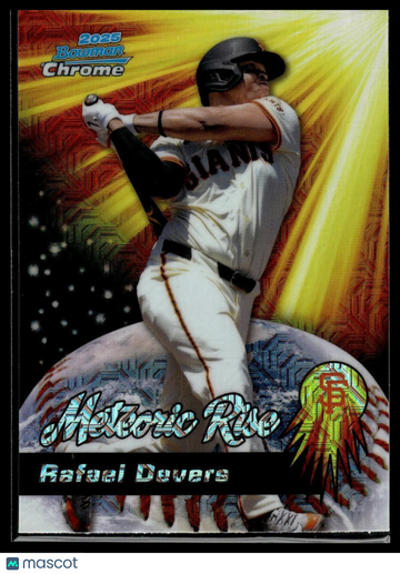 2025 Bowman Chrome Rafael Devers #MR-13 Meteoric Rise