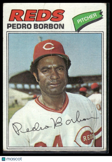 1977 Topps Pedro Borbon #581