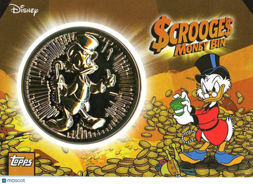 Scrooge's Money Bin 2026 Topps NEON Coin Relic SSP Disney #SMB1