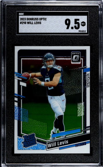 2023 Donruss Optic Will Levis #298 RC SGC 9.5