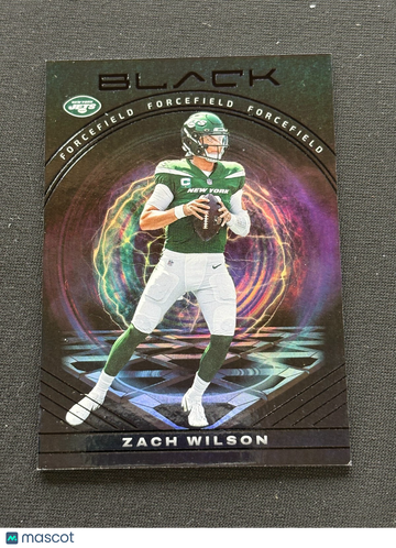 2022 Panini Black Zach Wilson Black