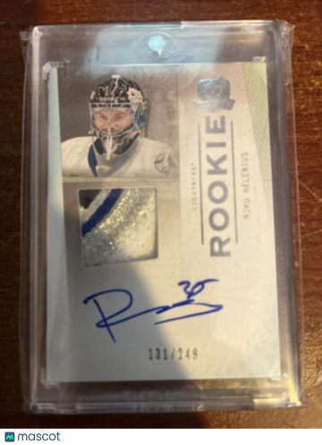 2009-10 Upper Deck The Cup Riku Helenius #139 Rookie Not Professionally Graded Ungraded