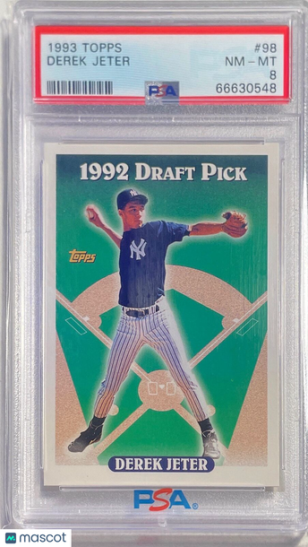 1993 Topps Derek Jeter #98 PSA 8