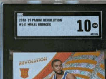 Graded 1989 Collegiate Collection Michael Jordan #18 SGC 9 Basketball Trading Card