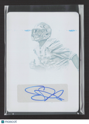 2016 Panini National Treasures Eli Harold #163 Cyan Printing Plate /1