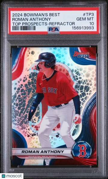 2024 Bowman's Best Top Prospects Roman Anthony #TP3 Refractor PSA 10